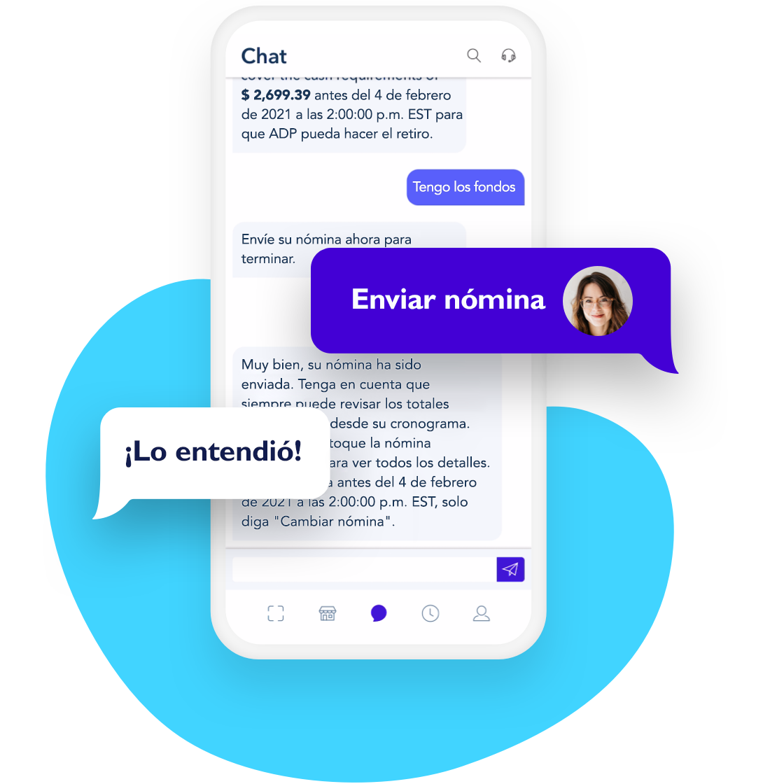 Mensajes de texto por teléfono