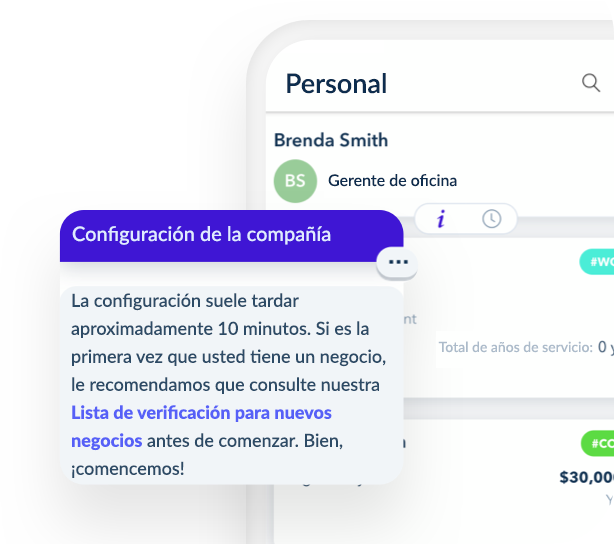 Mensajes en un teléfono